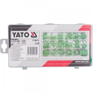 Набор резиновых прокладок для системы кондиционирования воздуха YATO 270шт. YT-0689