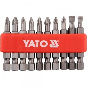 Набор бит 50 мм, 10 шт YATO YT-0483