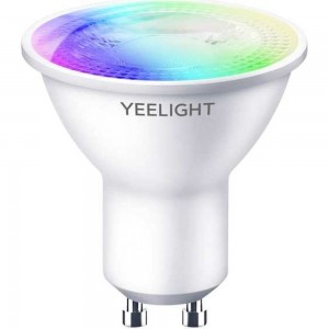 Умная лампочка YEELIGHT GU10, Smart bulbMulticolor - упаковка 4 штуки YGYC0120004WTEU