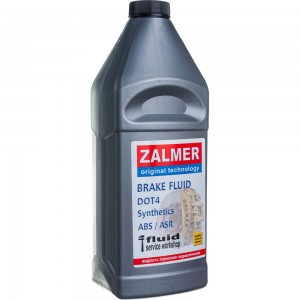 Тормозная жидкость ZALMER ДОТ4 BRAKE FLUID DOT4 modified 4000 +260C FZ400910