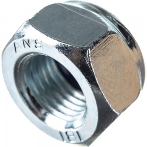 Самоконтрящаяся гайка ZAMETAL М12х1,25 пр. 8.0, DIN 985, оц. 250 шт. ZA518934