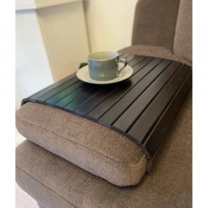 Накладка на диван ZDK Homium деревянная, размер 42x34 см, цвет черный 371378