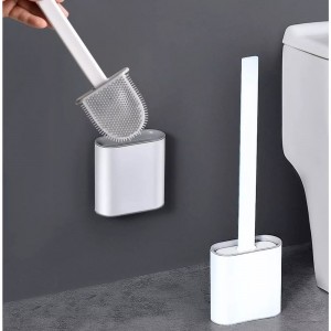 Ершик для туалета ZDK Homium Clean Home цвет белый с липучкой toiletbrush01