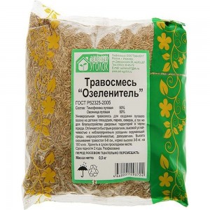 Семена газона Зеленый уголок Травосмесь Садово-парковая 0.5 кг 19963