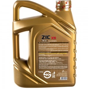 Моторное масло синтетическое X9 5w40, 4 л ZIC 162902