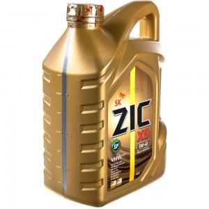 Моторное масло синтетическое X9 5w40, 4 л ZIC 162902