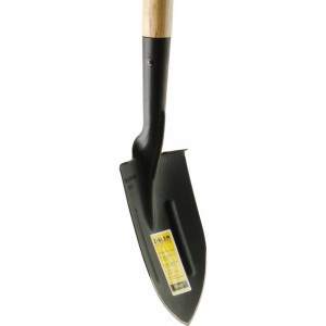 Малая садовая лопата с деревянным черенком и ручкой ZINLER 740 мм Z1.9H7G