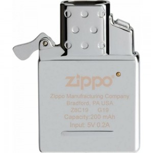 Электронный вставной блок ZIPPO для широкой зажигалки, нержавеющая сталь 65828