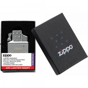 Электронный вставной блок ZIPPO для широкой зажигалки, нержавеющая сталь 65828