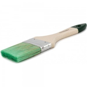 Плоская кисть для антисептиков и лазурей ZOLDER 63 х 12 мм, смешанная щетина, деревянная ручка 06314asz