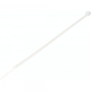 Стяжка для кабеля ZOLDER 200х4,8 мм нейлон, белая, 100 шт. HTA-4,8х200/100Б