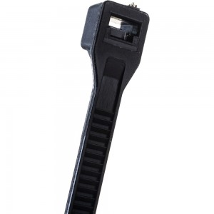 Стяжка для кабеля ZOLDER 370х4,8 мм нейлон, черная, 100 шт. HTA-4,8х370/100Ч