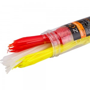 Стяжка для кабеля ZOLDER МИКС 2,5х100мм/2,5х150мм/3,6х200мм, 100/100/150шт. B11-250
