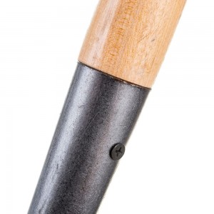 Короткая туристическая совковая лопата из рельсовой стали с черенком ZOLDER 128277