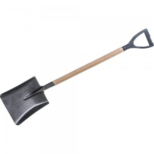 Совковая песочная лопата из рессорно-пружинной стали с черенком ZOLDER НАРОДНАЯ тип 1 238266