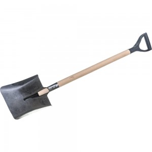 Совковая песочная лопата из рессорно-пружинной стали с черенком ZOLDER НАРОДНАЯ тип 1 238266