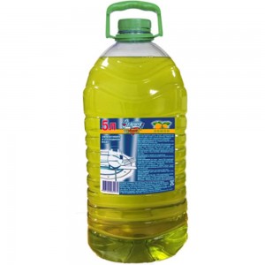 Средство для мытья посуды Золушка Лимон 5 л бутылка ПЭТ 4 шт М-04-2c