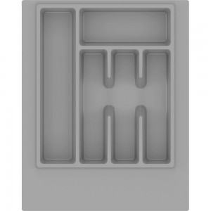 Лоток для столовых приборов ЗПИ «Альтернатива» Универсал серый М8535